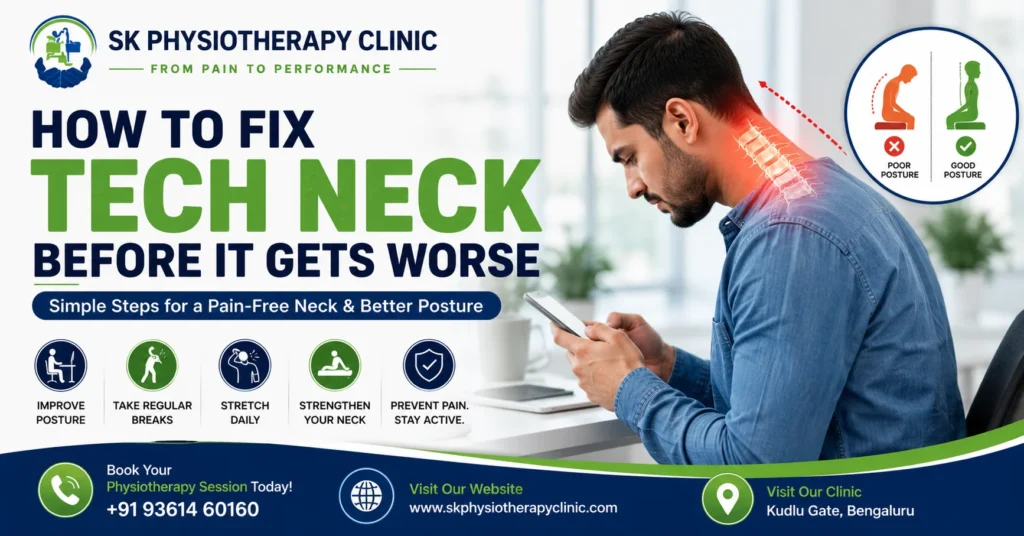 How to Fix Tech Neck Before It Gets Worse SK Physio