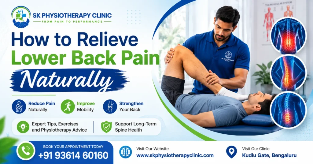 How to Relieve Lower Back Pain Naturally