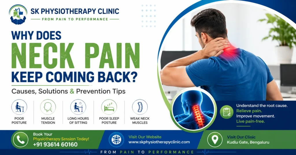 Why Does Neck Pain Keep Coming Back Causes & Solutions